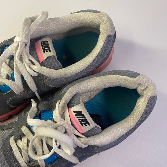 Nike Dual Fusion St 2 Sneaker US Youth 5 Grey/Pink/Blue 456970-012 - Picture 6 of 11